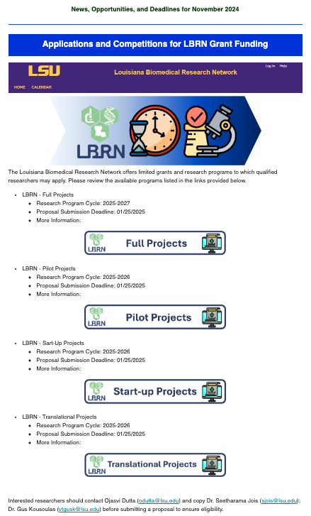 lbrn newsletter November 2024